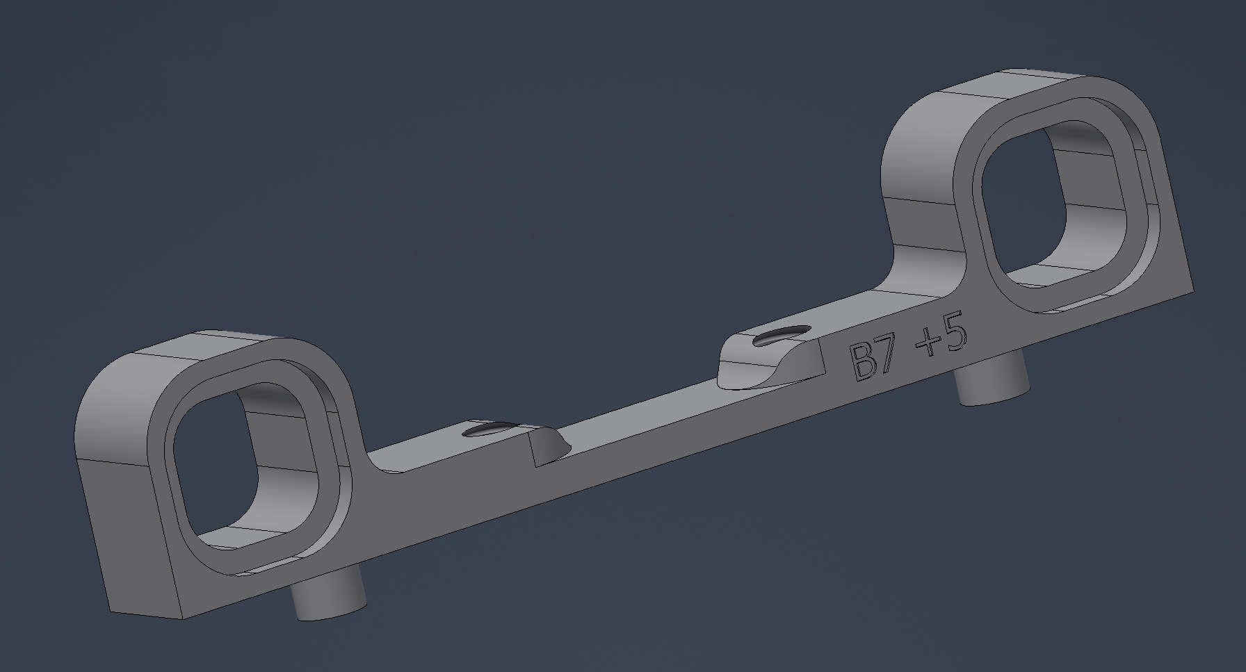 B7 C-block 5mm bredare